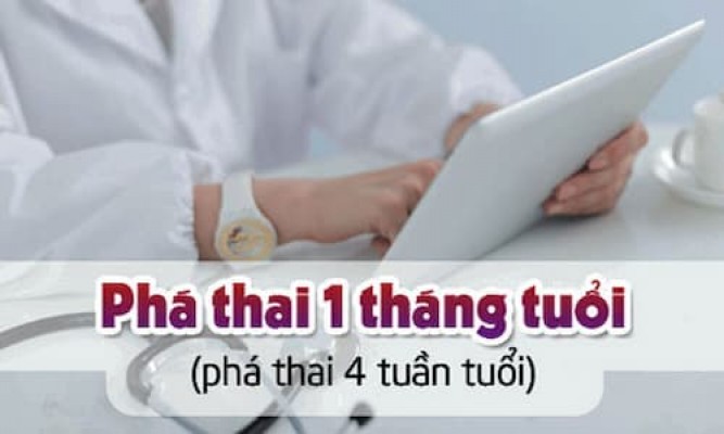 Phá thai 1 tháng tuổi và phương pháp an toàn 11/8/23
