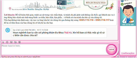 Đăng ký qua cửa sổ chat