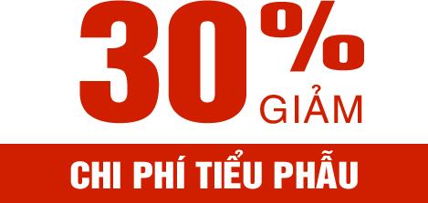 Giảm 35% chi phí tiểu phẫu